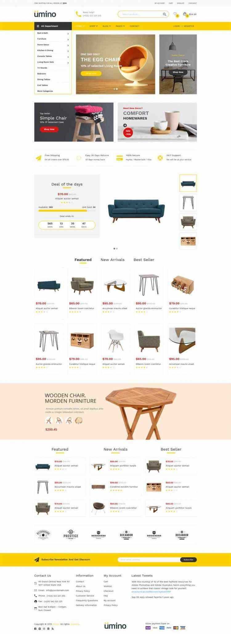 Bootstrap4响应式室内家具家居用品电商销售商城 一点学习助手-零基础自学教程-副业项目-兴趣学习项目资源网