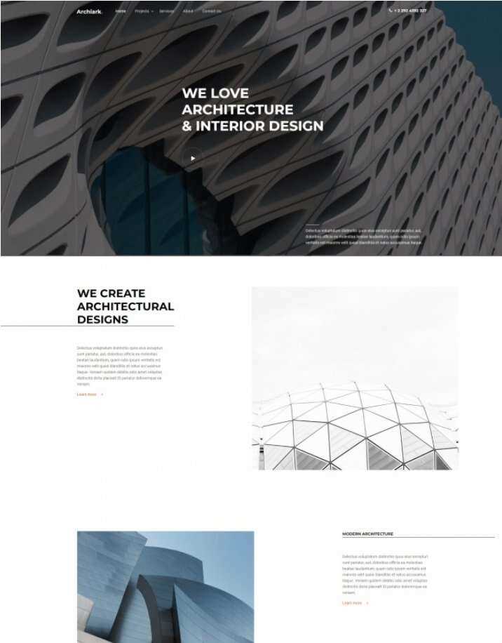 HTML5建筑室内设计公司网站html模板 一点学习助手-零基础自学教程-副业项目-兴趣学习项目资源网