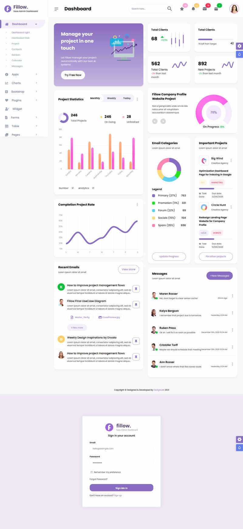 响应式app业务统计后台管理html模板 一点学习助手-零基础自学教程-副业项目-兴趣学习项目资源网
