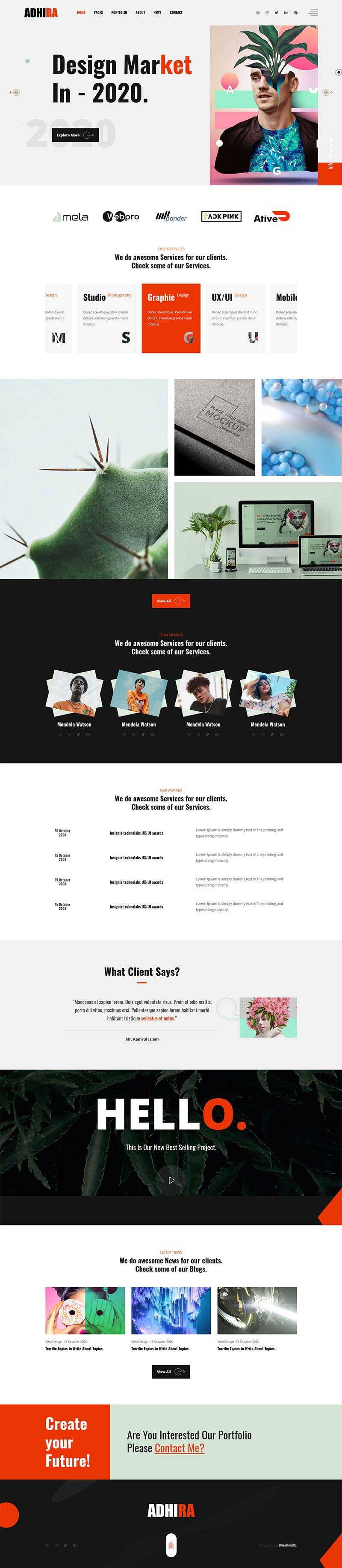 Bootstrap响应式企业宣传主题网站HTML模板 一点学习助手-零基础自学教程-副业项目-兴趣学习项目资源网