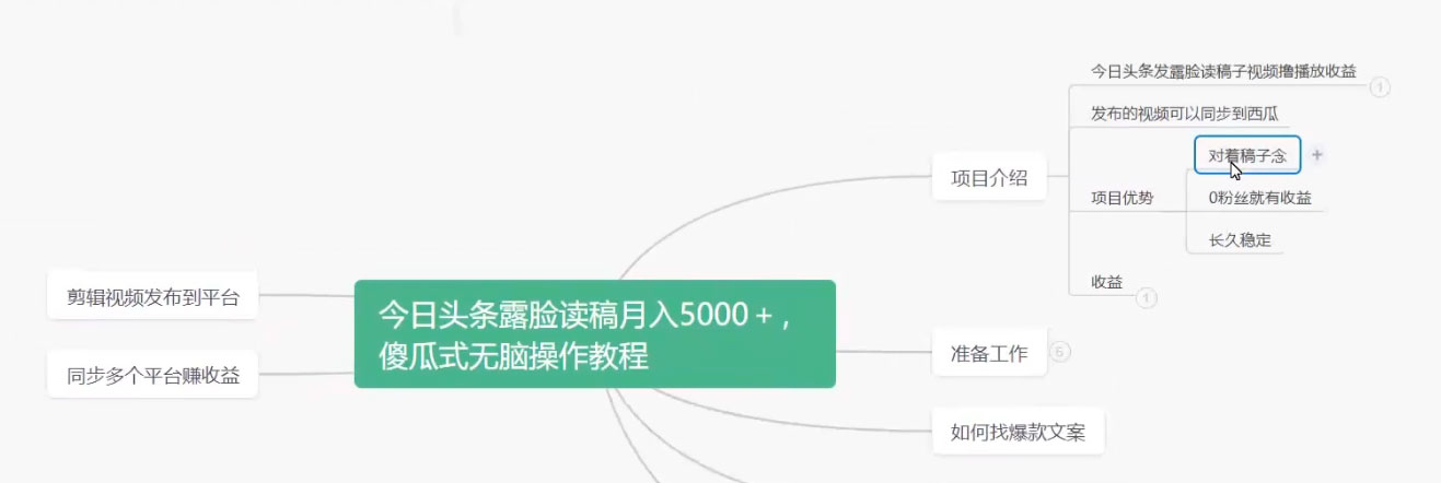 图片[2] 一点学习助手-零基础自学教程-副业项目-兴趣学习今日头条露脸读稿月入 5000+，傻瓜式无脑操作教程 一点学习助手-零基础自学教程-副业项目-兴趣学习项目资源网