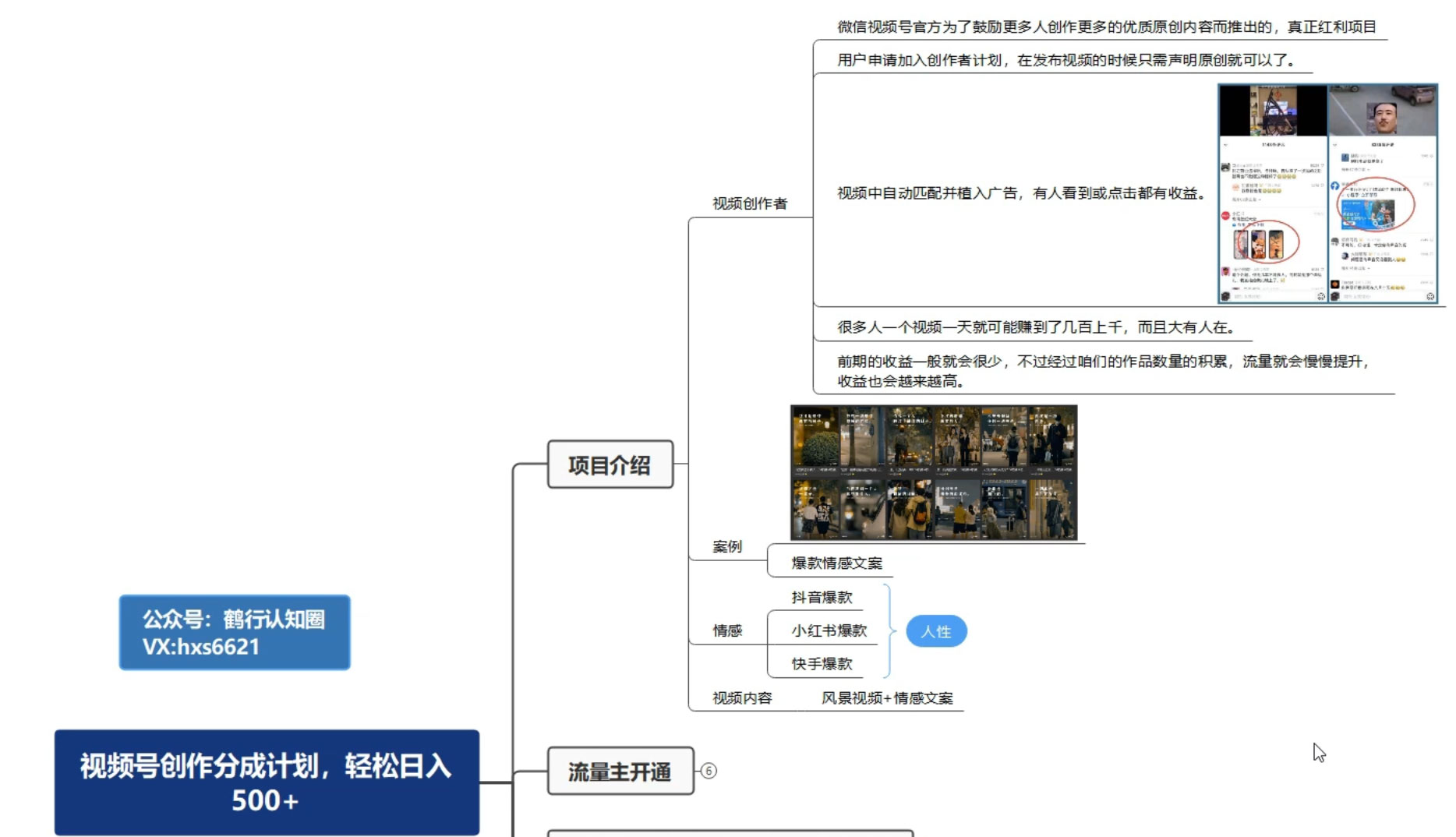 图片[2] 一点学习助手-零基础自学教程-副业项目-兴趣学习揭秘视频号创作者分成计划，带你玩赚视频号流量主，保姆级教程 一点学习助手-零基础自学教程-副业项目-兴趣学习项目资源网