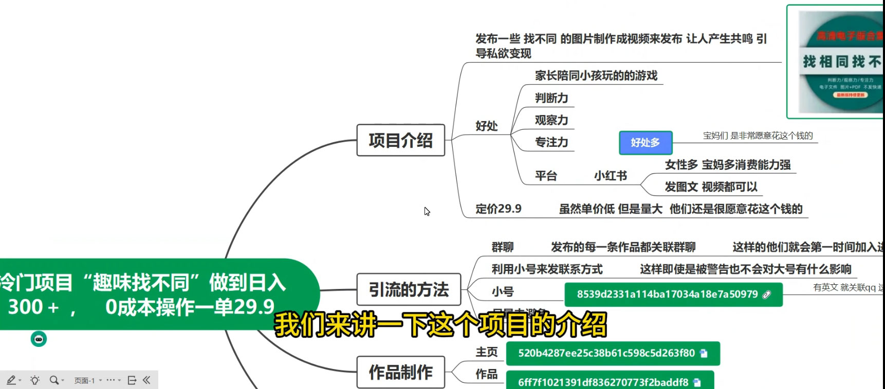 图片[2] 一点学习助手-零基础自学教程-副业项目-兴趣学习趣味找不同，冷门项目，零成本操作，一单 29.9，日入300+ 一点学习助手-零基础自学教程-副业项目-兴趣学习项目资源网