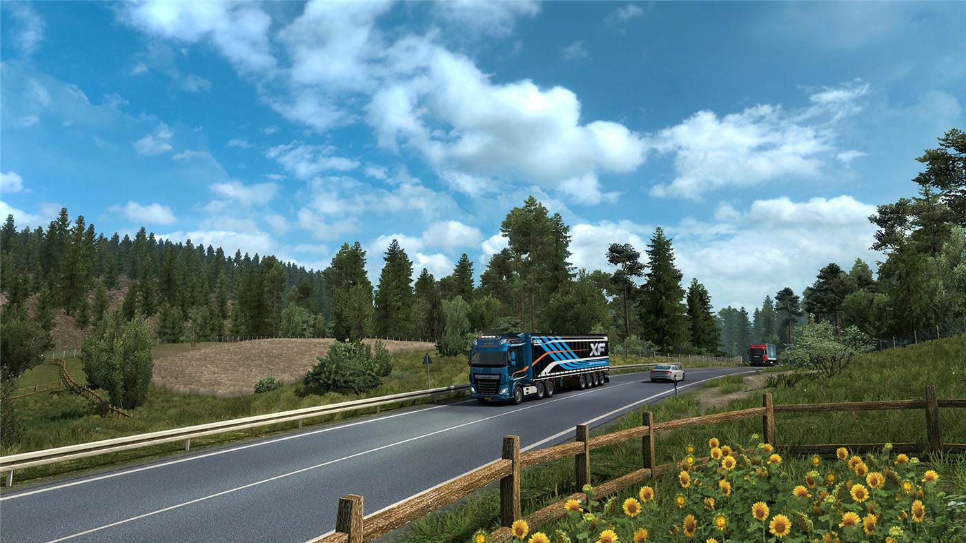 模拟经营「欧洲卡车模拟2」v1.43.3.29s 中文版 一点学习助手-零基础自学教程-副业项目-兴趣学习项目资源网