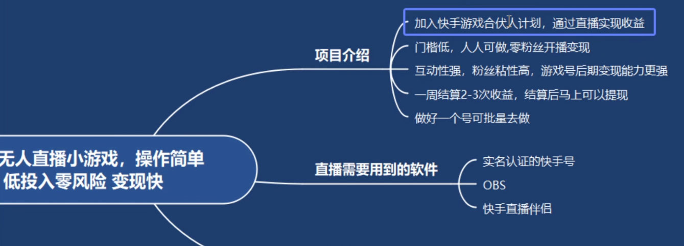 图片[2] 一点学习助手-零基础自学教程-副业项目-兴趣学习快手无人直播小游戏，操作简单，低投入零风险变现快 一点学习助手-零基础自学教程-副业项目-兴趣学习项目资源网