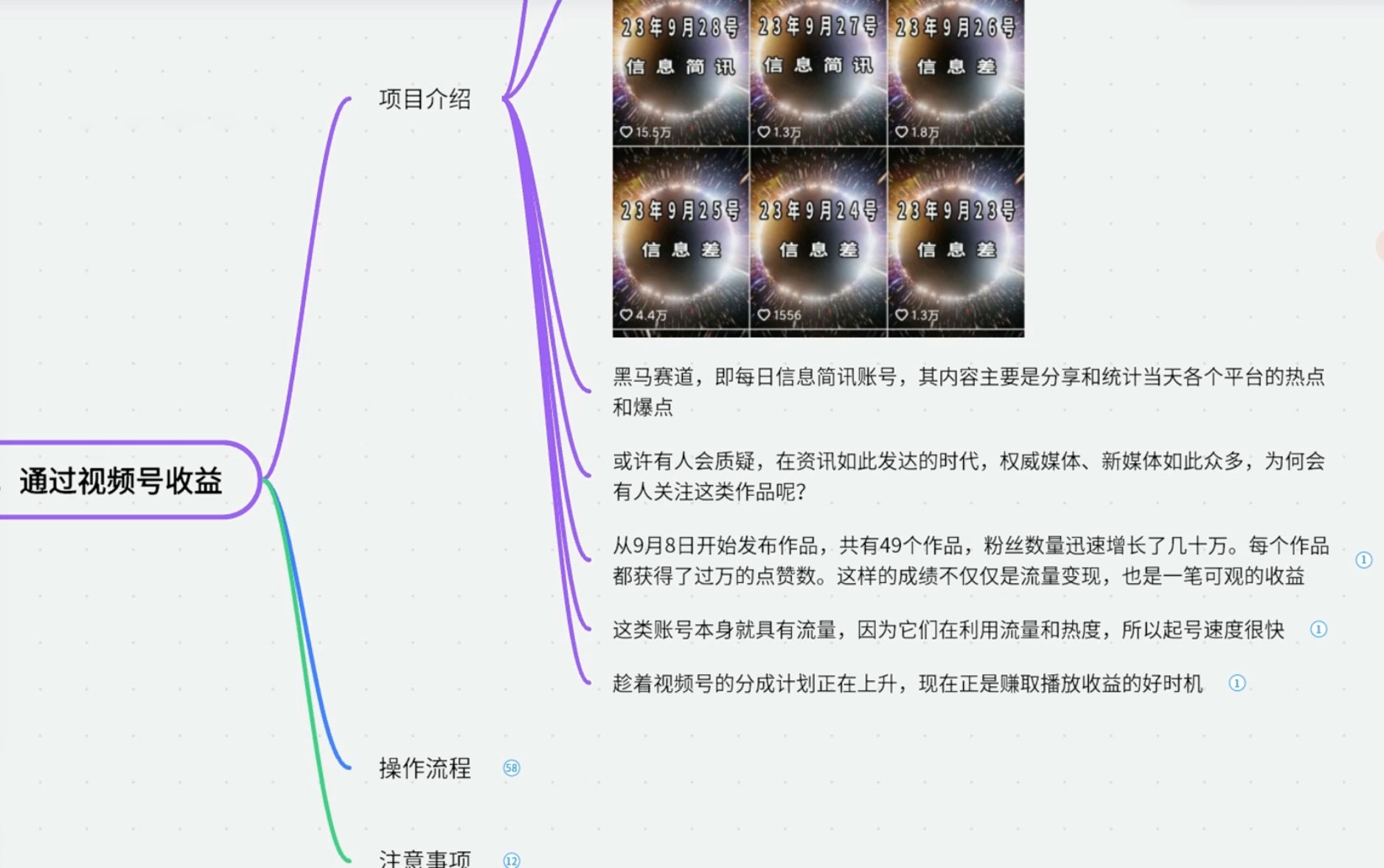 图片[2] 一点学习助手-零基础自学教程-副业项目-兴趣学习黑马赛道每日信息简讯，起号超级快自带流量大，通过视频号收益 一点学习助手-零基础自学教程-副业项目-兴趣学习项目资源网