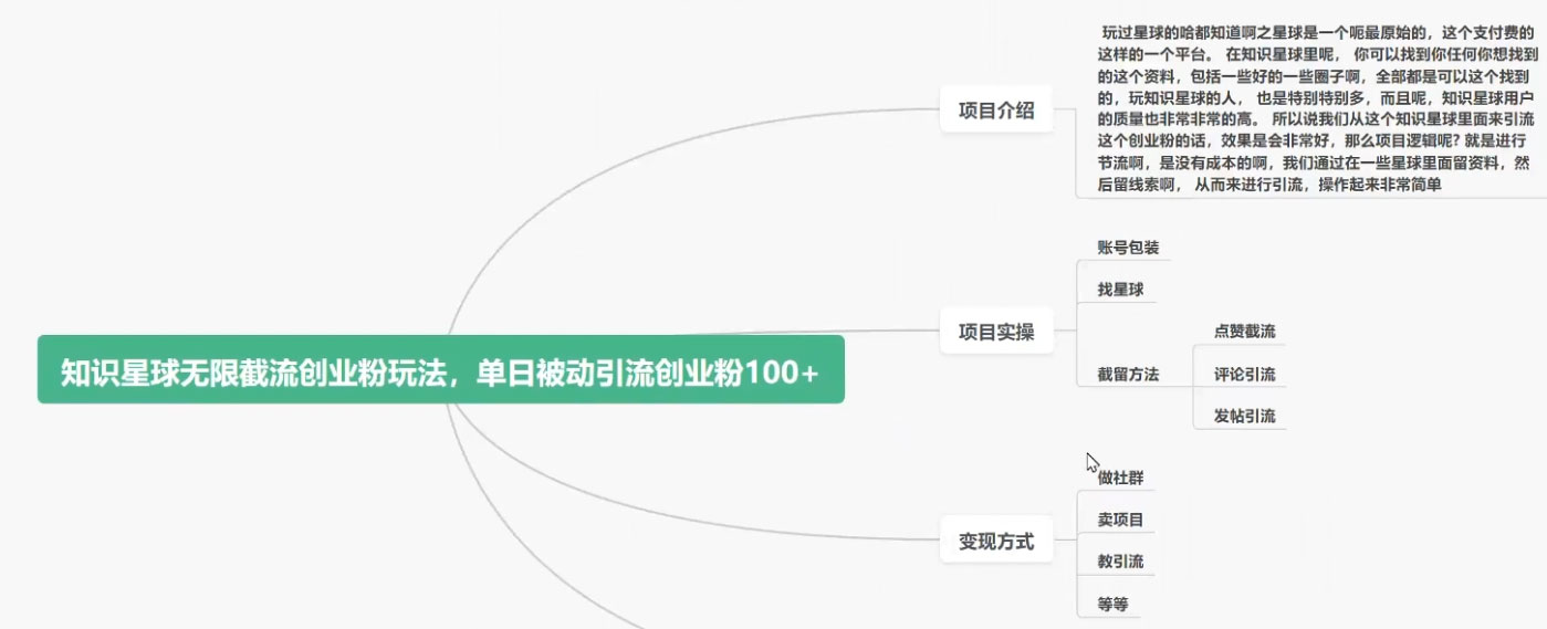 图片[2] 一点学习助手-零基础自学教程-副业项目-兴趣学习知识星球无限截流创业粉玩法，单日被动引流创业粉 100+ 一点学习助手-零基础自学教程-副业项目-兴趣学习项目资源网