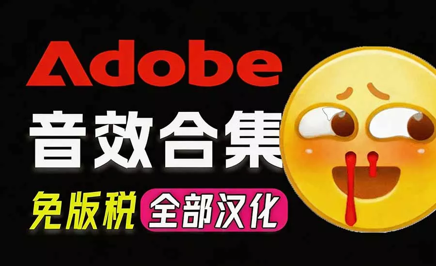 请称爆硬盘！Adobe 和 达芬奇 官方提供的高品质免版税音效库， 10000+ 免费商用音效合集，已离线打包 一点学习助手-零基础自学教程-副业项目-兴趣学习-网盘拉新平台-英语启蒙项目资源网
