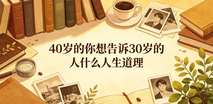 公众号付费文章：40岁的你想告诉30岁的人什么人生道理？ 一点学习助手-零基础自学教程-副业项目-兴趣学习项目资源网