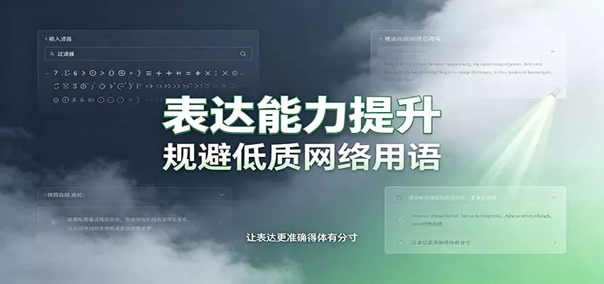表达能力提升：语言塑造思想逻辑，规避低质网络用语，强化心智感知 一点学习助手-零基础自学教程-副业项目-兴趣学习-网盘拉新平台-英语启蒙项目资源网