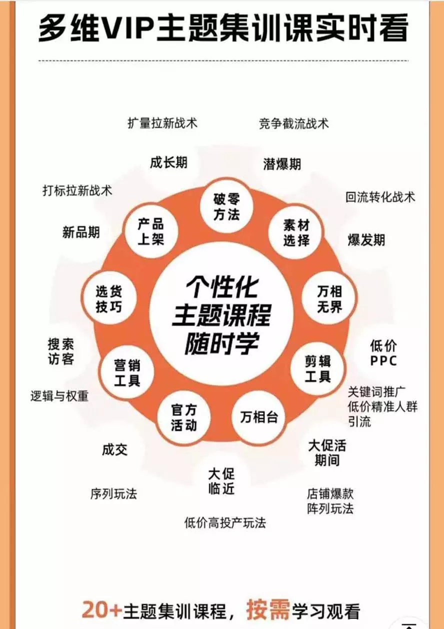 2026淘天开单秘籍PRO实战陪跑课程：全套落地运营玩法，一站式解决淘宝流量低、不出单难题(更新260906