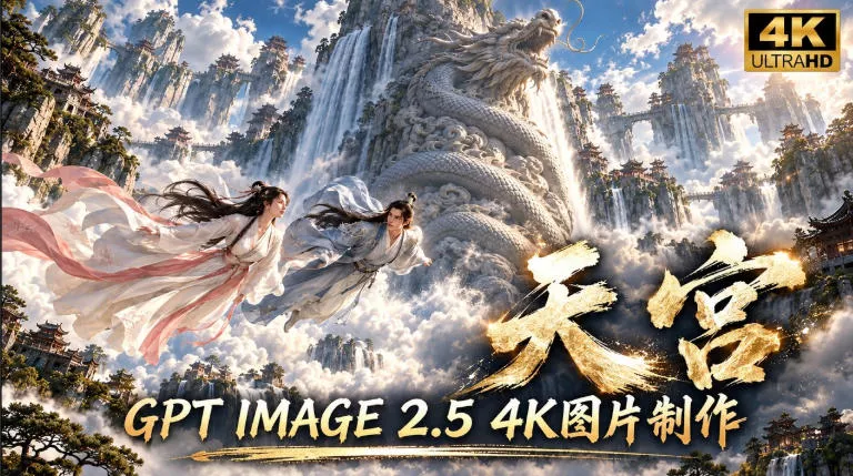 GPT Image 2.5实测！4K到底多清楚？皮肤、手指、修图与天宫场景全面测试 一点学习助手-零基础自学教程-副业项目-兴趣学习-网盘拉新平台-英语启蒙项目资源网