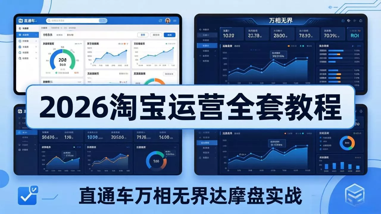 2026淘宝运营全套教程(更新7月 一点学习助手-零基础自学教程-副业项目-兴趣学习-网盘拉新平台-英语启蒙项目资源网