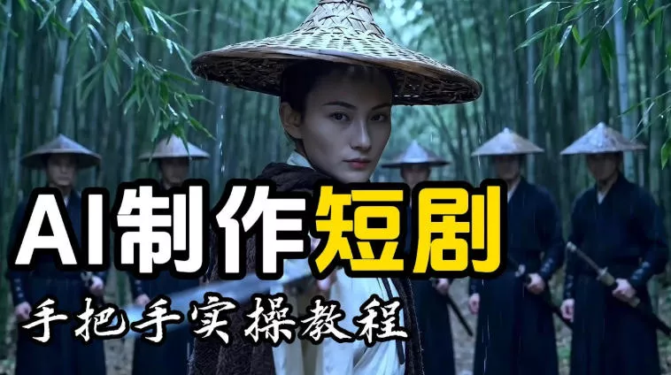 【保姆级手把手教程】AI短剧制作完整流程教学，从小白零基础到成片大神 一点学习助手-零基础自学教程-副业项目-兴趣学习-网盘拉新平台-英语启蒙项目资源网