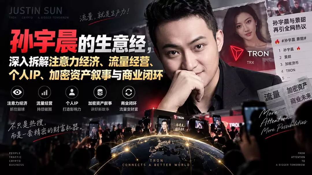 某星球精华文章——孙宇晨的生意经，深入拆解注意力经济、流量经营、个人IP、加密资产叙事与商业闭环 一点学习助手-零基础自学教程-副业项目-兴趣学习-网盘拉新平台-英语启蒙项目资源网