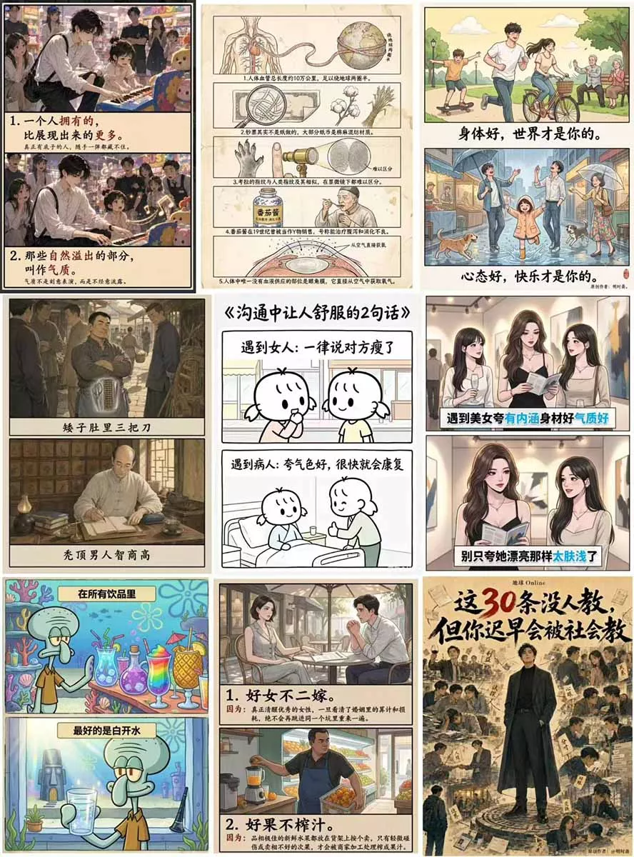 外面卖699元的抖音10W粉博主AI绘图实战课：提示词+爆款复刻+漫画创作+封面设计，从0掌握AI作图与变现完整流程