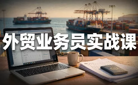 外贸业务员实战课：从拿到offer到跟单出单 一点学习助手-零基础自学教程-副业项目-兴趣学习-网盘拉新平台-英语启蒙项目资源网