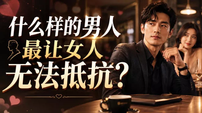 付费文章：什么样的男人最让女人无法抵抗？ 一点学习助手-零基础自学教程-副业项目-兴趣学习-网盘拉新平台-英语启蒙项目资源网