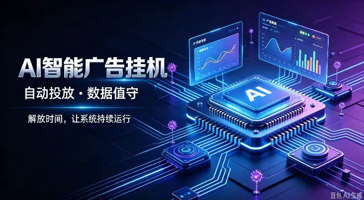 AI智能广告挂G｜全自动广告任务运营项目拆解，解放时间解放双手，让系统持续运行【揭秘】 一点学习助手-零基础自学教程-副业项目-兴趣学习-网盘拉新平台-英语启蒙项目资源网
