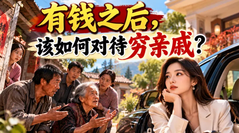 某公众号付费文章：有钱之后，该如何对待穷亲戚？ 一点学习助手-零基础自学教程-副业项目-兴趣学习-网盘拉新平台-英语启蒙项目资源网