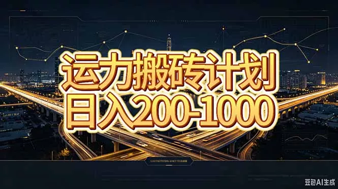运力搬砖，风口项目。当日收益稳定200-1000。 每天仅需一小时，新人轻松上手。 一点学习助手-零基础自学教程-副业项目-兴趣学习-网盘拉新平台-英语启蒙项目资源网