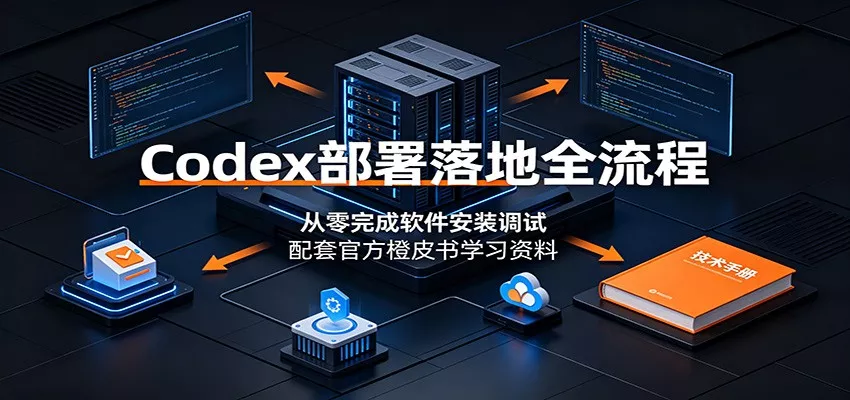 Codex部署落地全流程：从零完成软件安装调试，配套官方橙皮书学习资料 一点学习助手-零基础自学教程-副业项目-兴趣学习-网盘拉新平台-英语启蒙项目资源网