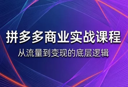 缥缈·2026拼多多课程(更新6月) 一点学习助手-零基础自学教程-副业项目-兴趣学习-网盘拉新平台-英语启蒙项目资源网