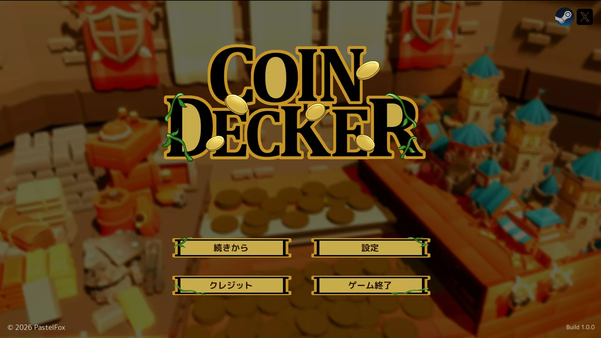卡牌推币机/CoinDecker ~Deck Building Pusher~ 新游发布 一点学习助手-零基础自学教程-副业项目-兴趣学习-网盘拉新平台-英语启蒙项目资源网
