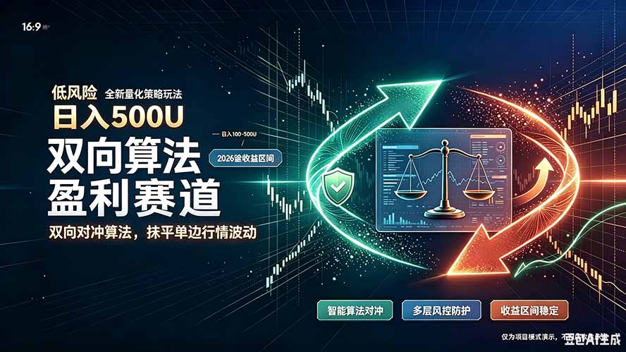 算法对冲/EA量化，日入500刀，躺着赚钱！你把它当做“自动提款机”，它把你就爆了 一点学习助手-零基础自学教程-副业项目-兴趣学习-网盘拉新平台-英语启蒙项目资源网