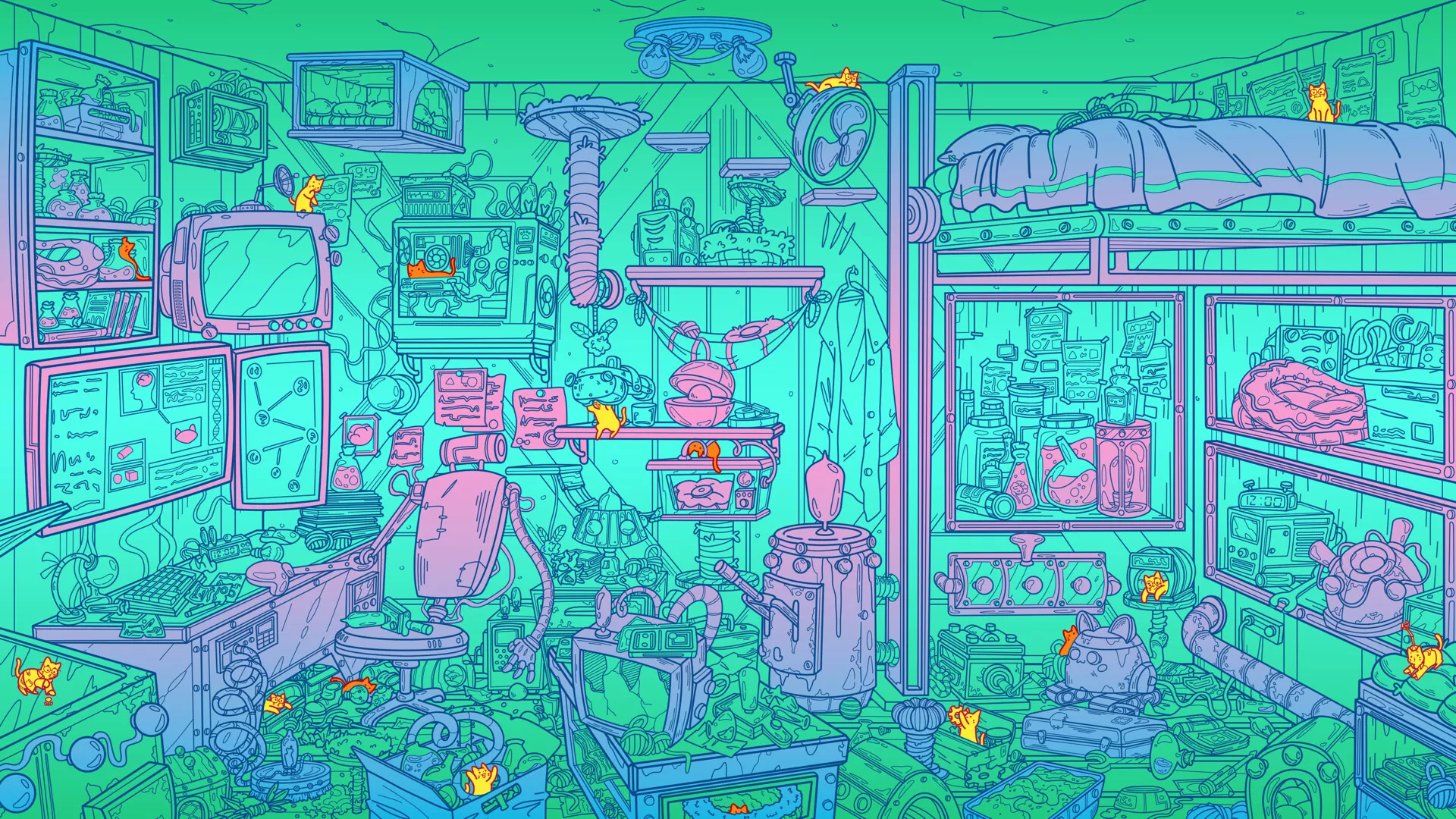 满屋猫咪/Flats Full of Cats 新游发布