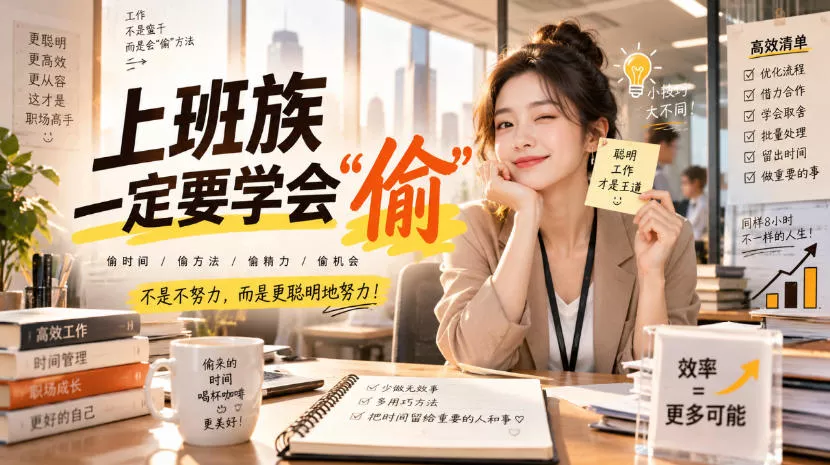 某社群精选付费文：上班族一定要学会“偷“ 一点学习助手-零基础自学教程-副业项目-兴趣学习-网盘拉新平台-英语启蒙项目资源网