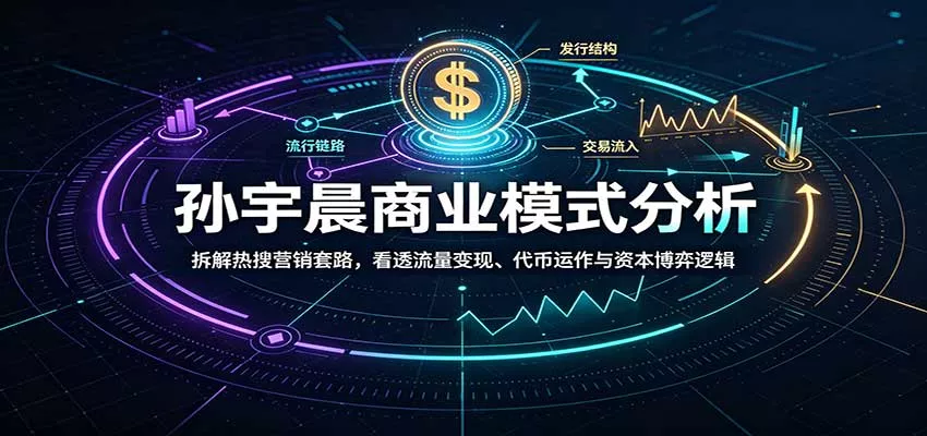 孙宇晨商业模式分析：拆解热搜营销套路，看透流量变现、代币运作与资本博弈逻辑 一点学习助手-零基础自学教程-副业项目-兴趣学习-网盘拉新平台-英语启蒙项目资源网
