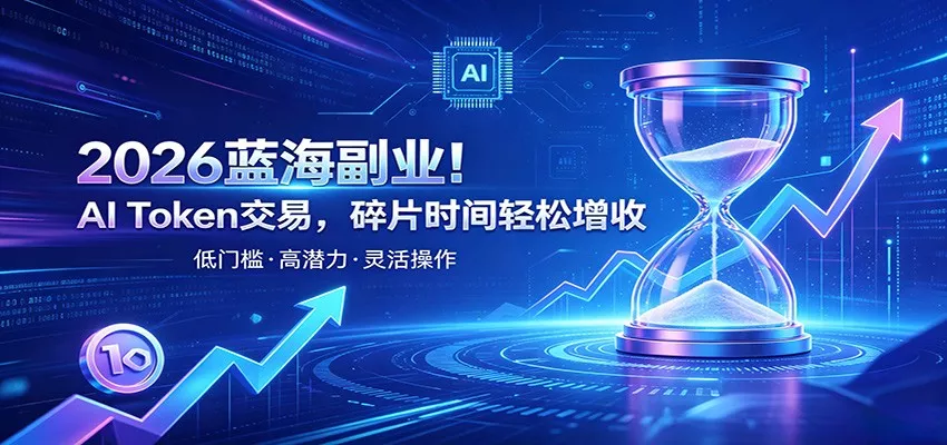 AI Token算力赛道！普通人可入局的数字副业，零门槛快速起步 一点学习助手-零基础自学教程-副业项目-兴趣学习-网盘拉新平台-英语启蒙项目资源网