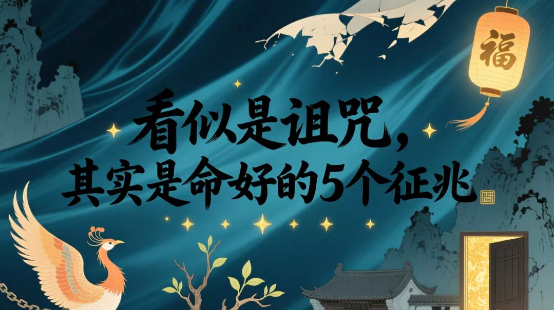 付费文章：看似是诅咒，其实是命好的5个征兆 一点学习助手-零基础自学教程-副业项目-兴趣学习-网盘拉新平台-英语启蒙项目资源网
