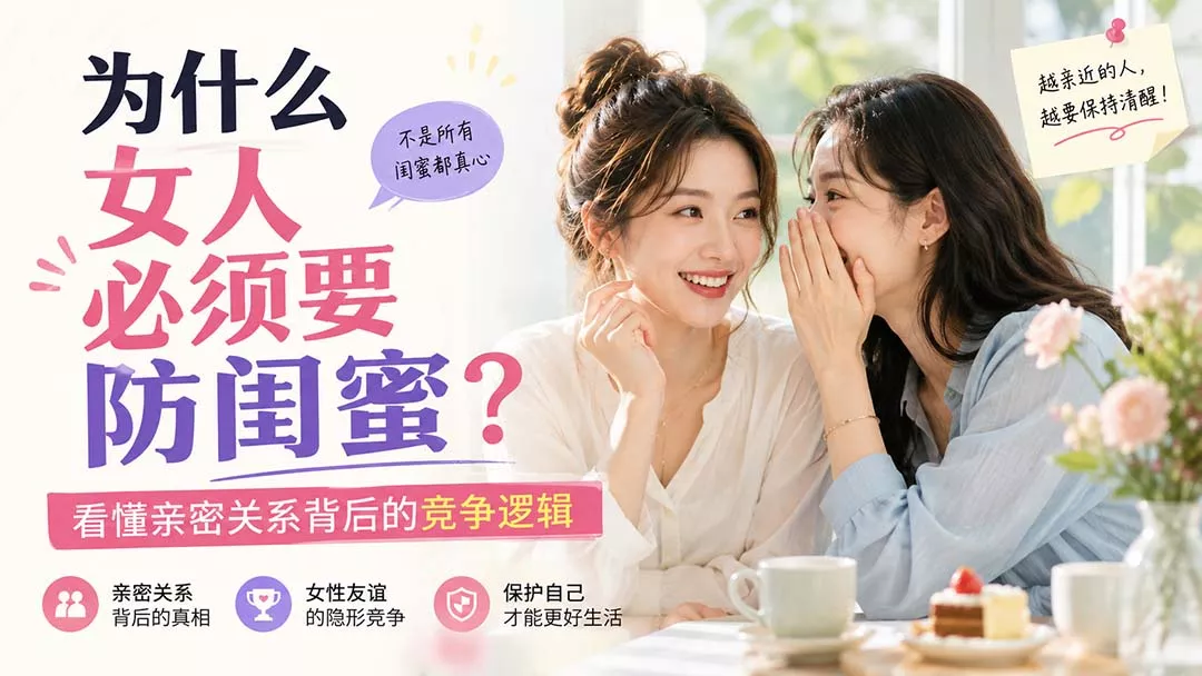 付费文章：为什么女人必须要防闺蜜？看懂亲密关系背后的竞争逻辑 一点学习助手-零基础自学教程-副业项目-兴趣学习-网盘拉新平台-英语启蒙项目资源网